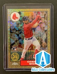 2022 Topps Series 1 Connor Wong Silver Pack Mojo Rookie RC - #T87C-12